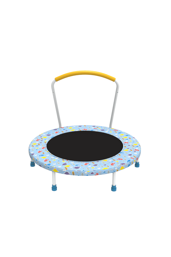 36" Kids Trampolinefor Kids 3FT Mini Todder Trampoline,Spring-Free Jumping Mat,Indoor/Outdoor Anti-Slip Rubber Feet,Max Load 100LBS,Safety Bounce Trainer Birthday Gift for Kids