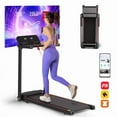 thumbnail image 1 of Ambifirner 3HP Foldable Treadmill with App Control - 300LBS Capacity, Under 45dB Quiet Walking Machine for Home Gym & Small Spaces​, 1 of 8