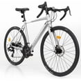 thumbnail image 1 of Ambifirner 700c Lightweight Road Bike with 16-Speed Shimano Gearing, City Commuting Road Soft Ride, Ideal Gift for Men and Women, 1 of 9