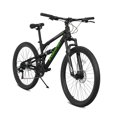thumbnail image 1 of Ambifirner A24207 24 Inch Steel Frame Shock Fork Plus Shock Absorber 21-speed Unisex Mountain Bike, 1 of 8