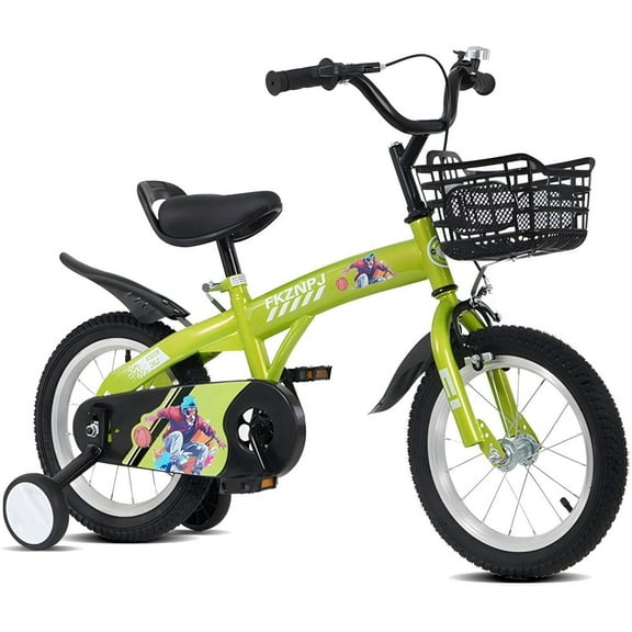 Ambifirner 16" City Bike with Training Wheels & 16 Inch Bicycle V brake Bikes