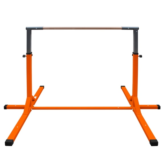 Ambifirner Gymnastics Bar for Kids - 10-Min Assembly Training Bar with 5 Height Settings, Motor Skill Development Equipment for Home School