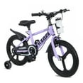 thumbnail image 1 of Ambifirner Kids Bike 18 Inch – High Carbon Steel Frame, Magnesium Alloy Wheels, Training Wheels with Night Glow, Adjustable Seat, Water Bottle – Girls & Boys Bicycle Ages 3-9, Toddler Bike, 1 of 8