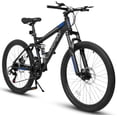 thumbnail image 1 of Ambifirner Men Mountain Bike 21 Speed, Aluminum Frame Racing Bike, City Commuter Bicycle for Men Women, 1 of 8