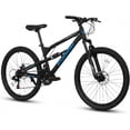 thumbnail image 1 of Ambifirner Mountain Bike: 26 inch Outdoor Cycling Bike 21Speed/ Steel/Dual Shock Absorption, Adjustable Ergonomic Seat for Men Women Adult, MTB Bicycle, 1 of 10