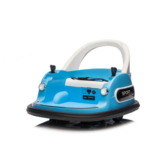 Ambifirner Ride On Bumper Car for Kids, 12V Electric Ride On Toy Gift Car for Kids & Toddlers with Remote Control, Lights and Safety Belt