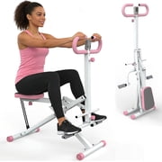 Ambifirner Squat Machine for Home, Assist Trainer for Glutes Workout Foldable with Resistance Bands, for Botty Glutes Butt Thighs, Ab Back/Leg Press Hip Thrust for Home Gym Fitness