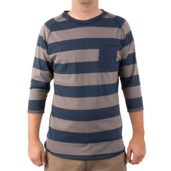 Ambiguous - Sonnen Stripe Adult 3/4 Sleeve T-Shirt - Medium