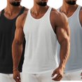 thumbnail image 1 of Ambiloof Men's Workout Mesh Tank Tops Quick Dry Y-Back Tops Muscle Athletic Shirts for Gym Smooth Stretchy fabric, 1 of 5