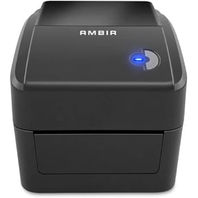 Ambir LP400 Monochrome Thermal Label Printer, 4x6, USB, Compatible with Shopify, Ebay, UPS, USPS, FedEx, Amazon & Etsy, Supports Multiple Systems