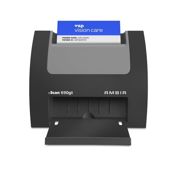 Ambir nScan 690gt-AS High-Speed Vertical Card Scanner for Windows PC