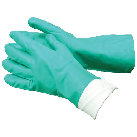 Ambitex Pro Green Nitrile Gloves Large 12 NTL650LG/HDG
