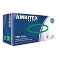 thumbnail image 1 of Ambitex V200 Series - Gloves - disposable - XL - vinyl - clear pairs (pack of 1000), 1 of 2