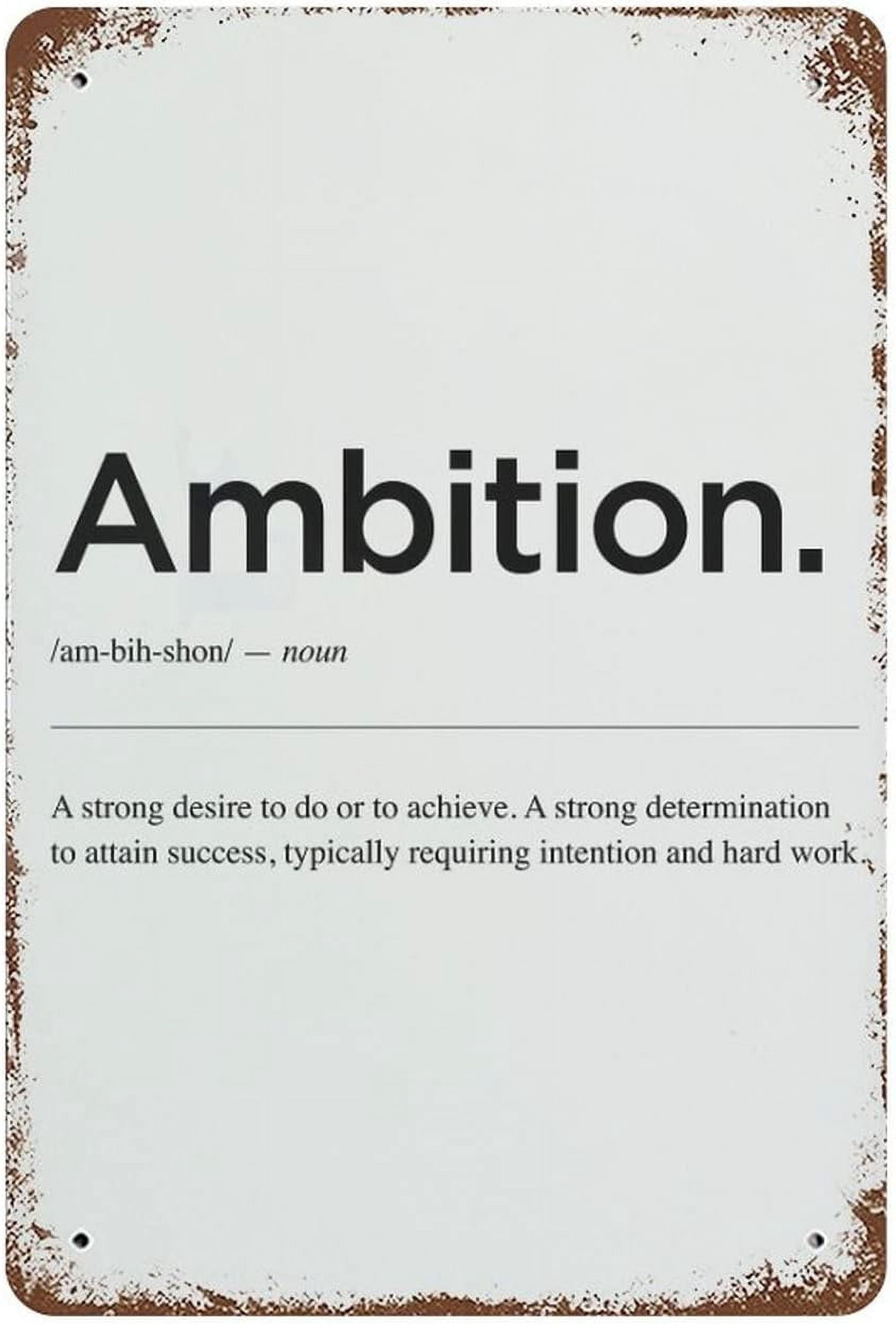 How Do You Define Ambition | Ambition Meaning In English – MTAK