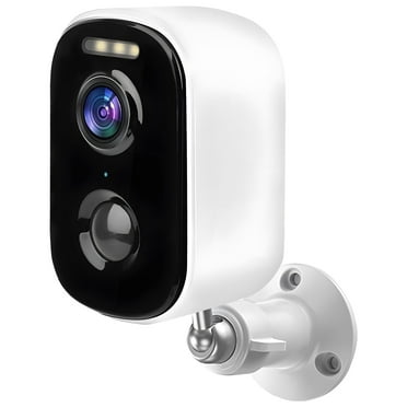 2K/5MP Wireless Outdoor Security Camera, PIR Detection 2.4G Wi-Fi Rechargeable Battery Powered Home Surveillance Camera with Color Night Vision, 2-Way Audio