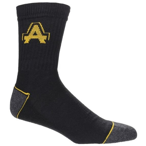 Amblers Mens Contrast Ribbed Workwear Socks (Pack Of 3)