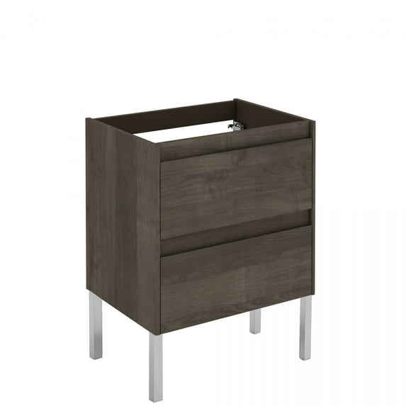Ambra 60F SA Free Standing Vanity Base Unit in Samara Ash
