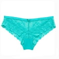 thumbnail image 1 of Ambrielle Tulip Lace Cheeky Panty -  Viridian Green- Ladies Small, 1 of 3