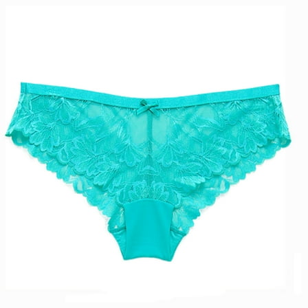 Ambrielle Tulip Lace Cheeky Panty -  Viridian Green- Ladies Small
