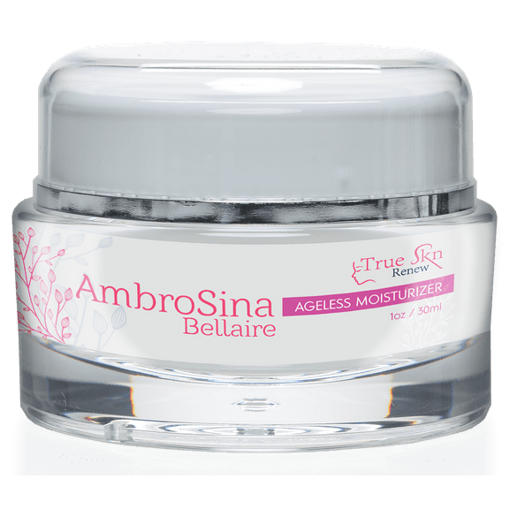 AmbroSina Bellaire Skin Cream - Ageless Moisturizer - Support Youthful Skin While You Sleep - Night Cream - Help Reverse The Appearance of Aging - 1oz