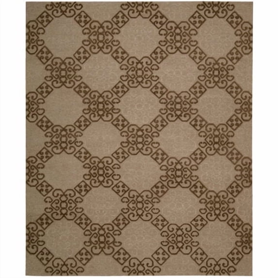 Ambrose AMB01 Ancient Art Decorative Area Rug by Nourison