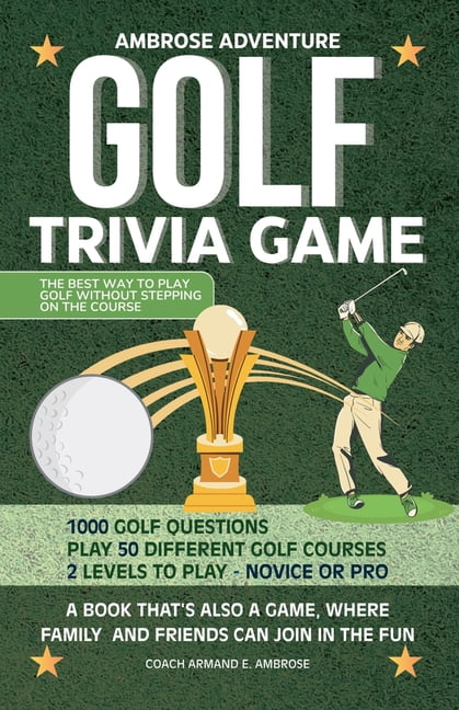 Ambrose Adventure Golf Trivia Game: A Book That's Also A Game, Where Family And Friends Can Join In The Fun, (Paperback)