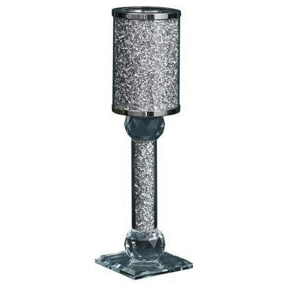 Ambrose Exquisite Medium Candle Holder (2.75" L x 2.75" H x 11" H)