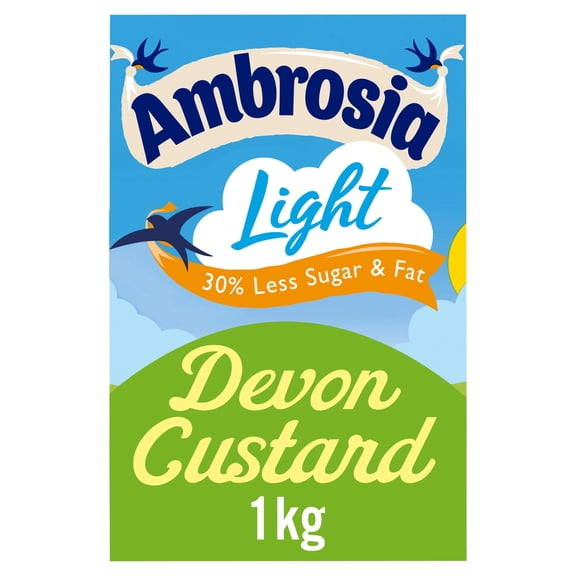 Ambrosia Light Devon Custard 1 Kilograms, Imported from Britain