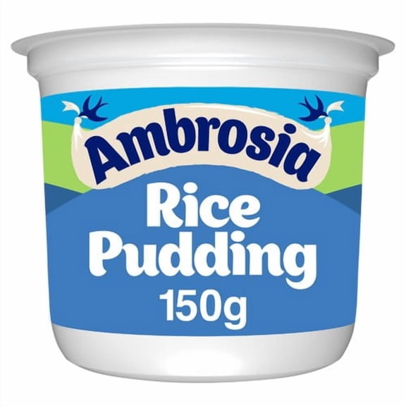 Ambrosia Rice Pudding Dessert Snack Pot 150g, British Import (Pack of 2)