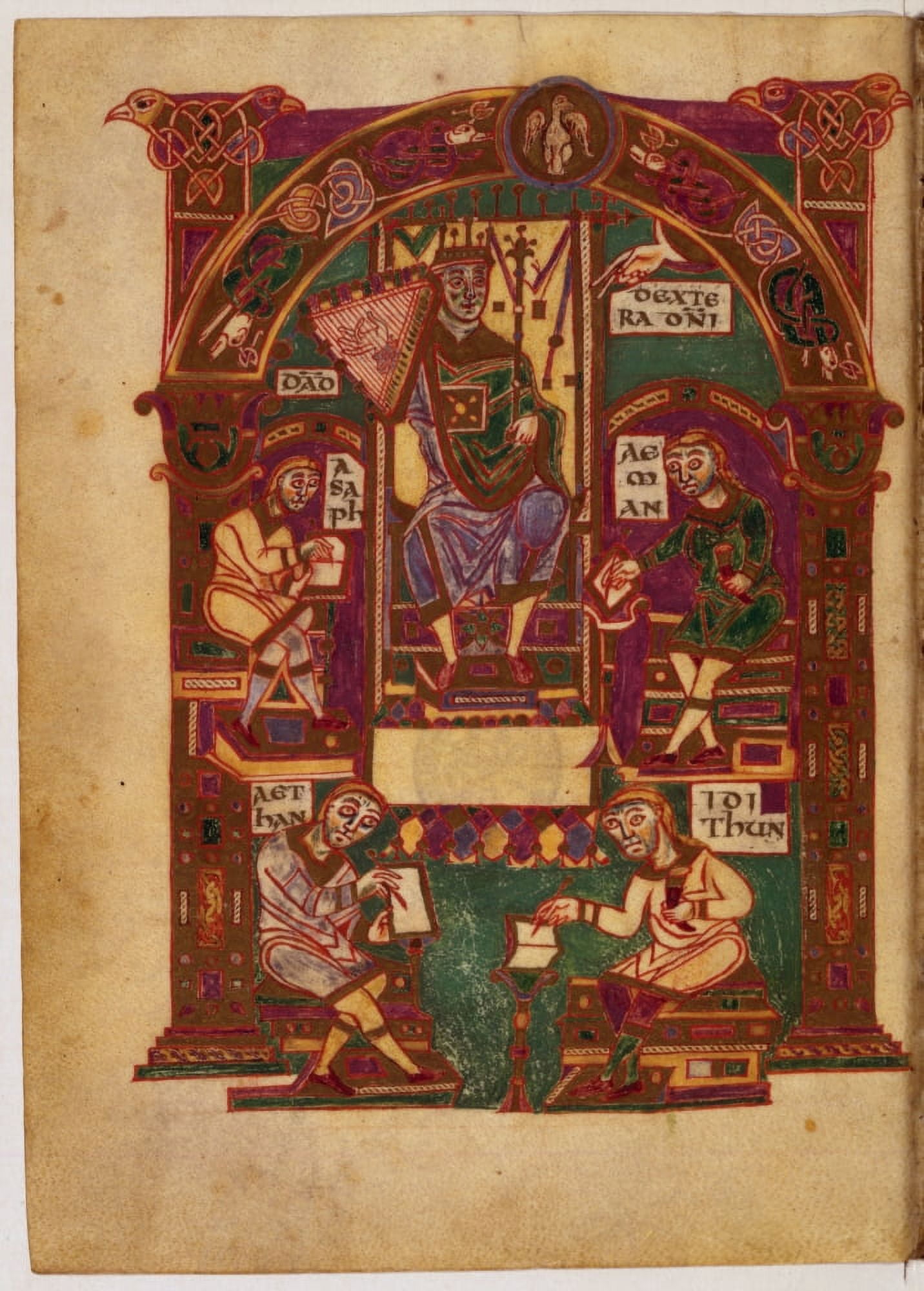Ambrosian Psalter Canvas Art - (24 x 36)
