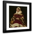 thumbnail image 1 of Ambrosius Benson 12x14 Black Modern Framed Museum Art Print Titled - Persian Sybil, 1 of 5