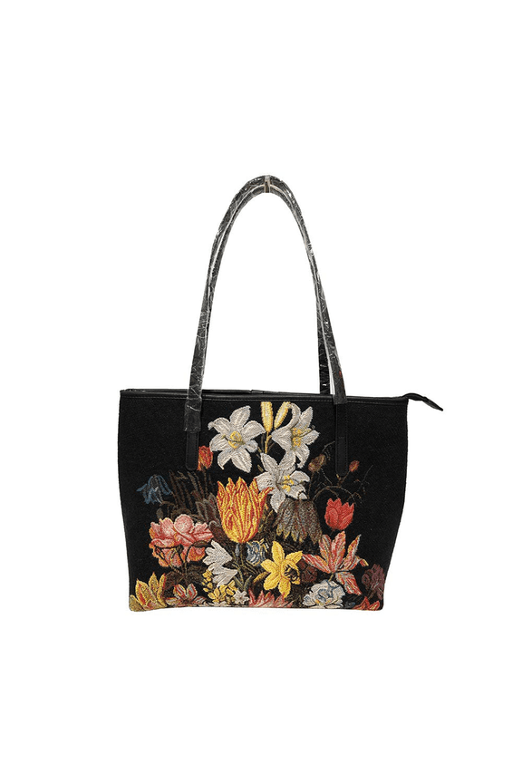 Ambrosius Bosschaert Still Life College/Shoulder Tote Bag