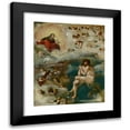 thumbnail image 1 of Ambrosius Holbein 15x17 Black Modern Framed Museum Art Print Titled - Christ Interceding with God the Father (1515), 1 of 5
