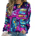 thumbnail image 1 of Ambulance Car Mom Sweatshirt For Women Long Sleeve Pullover, 1 of 7