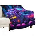 thumbnail image 1 of Ambulance Car for Women Men Kids Flannel Throw Blankets Soft Fuzzy Lightweight for Home Decor Couch Bed Sofa, 1 of 8