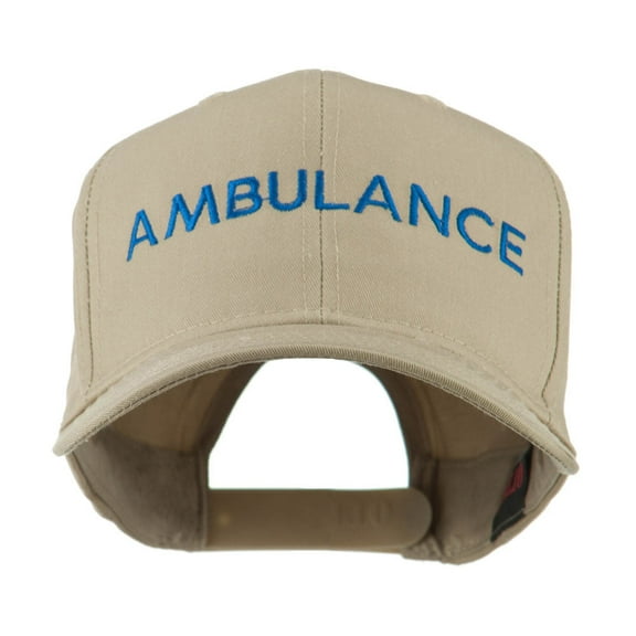Ambulance Embroidered Cap - Khaki OSFM