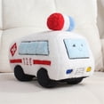 thumbnail image 1 of Ambulance Plush Toy, Soft Cartoon Car Pillow, Cute Stuffed Animal with Realistic Design for Kids Imaginative Play, Comforting Hugs Toddler Gift, 1 of 7