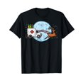 thumbnail image 1 of Ambulance Reindeer Nurse Christmas Winter Scrub Xmas Medical T-Shirt, 1 of 5