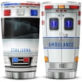 thumbnail image 1 of Ambulance Tumbler Stainless Steel Coffee Cup With Lid 20oz Medical Themed EMS Gifts For Insulated Mug EMT Emergency Medical Technician Gifts For Coworkers Women, 1 of 6