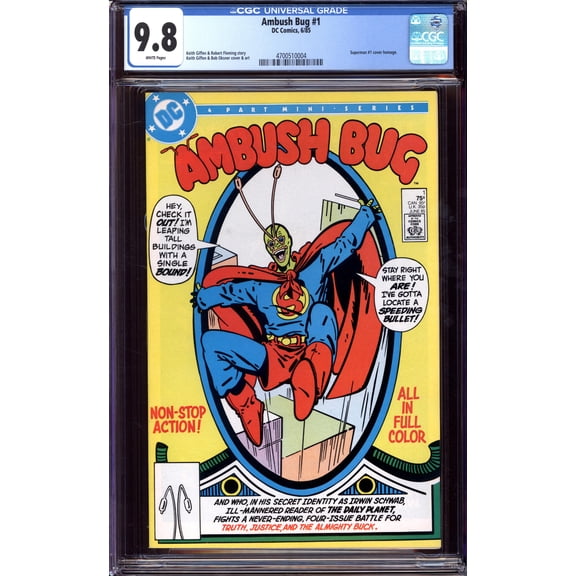 Ambush Bug #1 - CGC 9.8 Comic Book