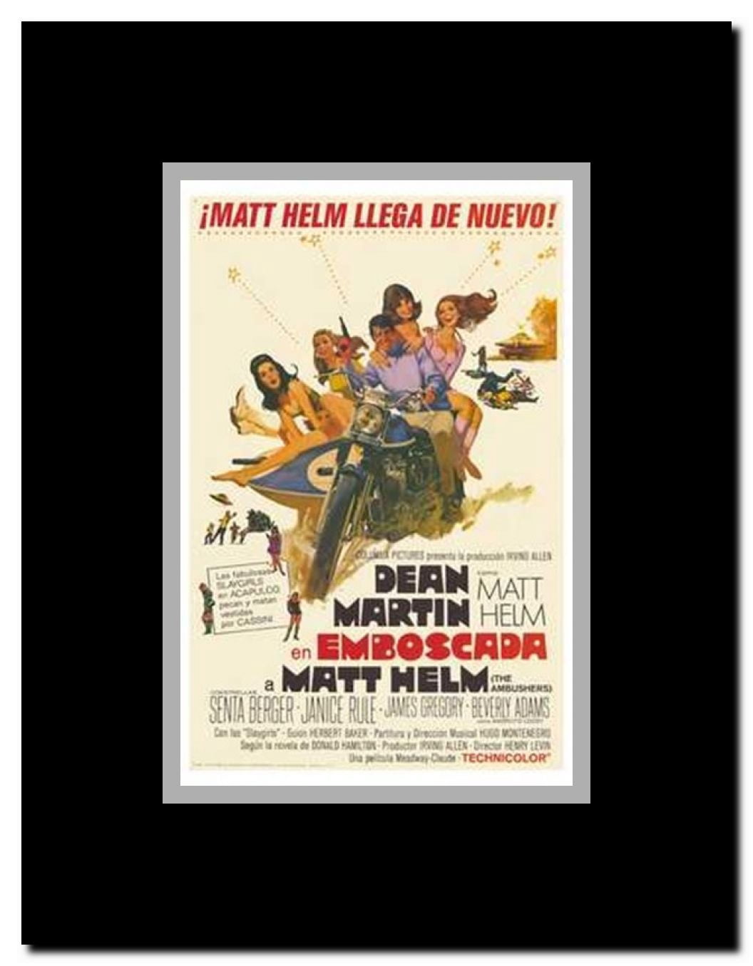 Ambushers Framed Movie Poster
