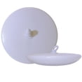 thumbnail image 1 of Ambutech Dakota Disk Cane Tip- White, 1 of 1