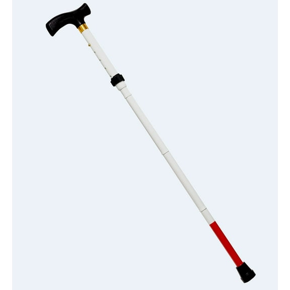 Ambutech Folding Adjustable Cane- T-Handle 33-37in