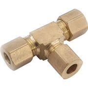 Amc 750084-060604 3/8" X 3/8" X 1/4" Brass Compression Tee