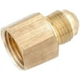 thumbnail image 1 of Amc 754046-0402 1/4 X 1/8 Brass Lead Free Flare Connector, 1 of 1