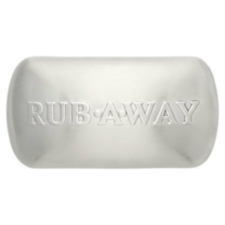 Amco Rub-a-Way Bar, Stainless Steel Odor Absorber (4" x 2.25") - Dishwasher Safe Kitchen & Outdoor Essential for Garlic, Onion, Fishing, Hiking Odors - Natural Odor Remover