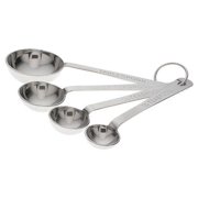 Amco Stainless Steel Measuring Spoons, Set of 4