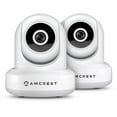 thumbnail image 1 of Amcrest 2-Pack ProHD 1080P WiFi/Wireless IP Security Camera IP2M-841 (White), 1 of 8