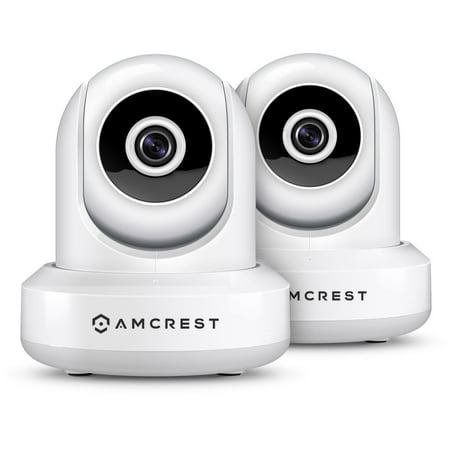 Amcrest 2-Pack ProHD 1080P WiFi/Wireless IP Security Camera IP2M-841 (White)