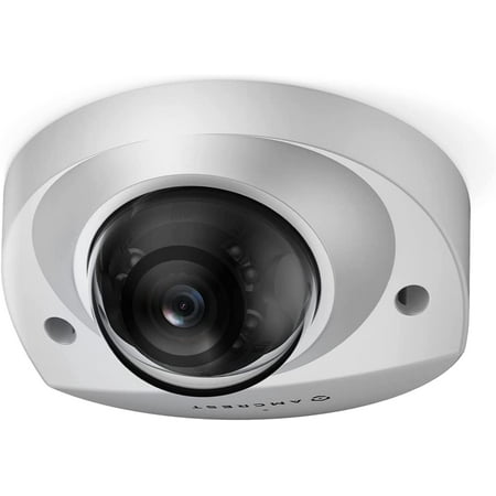 Amcrest 5-Megapixel Wedge IP PoE AI Camera, Security IP Camera Outdoor, Built-in Microphone, Human & Vehicle Detection, Perimeter Protection, 98ft Night Vision, 130° FOV, 5MP@20fps IP5M-W1150EW-AI
